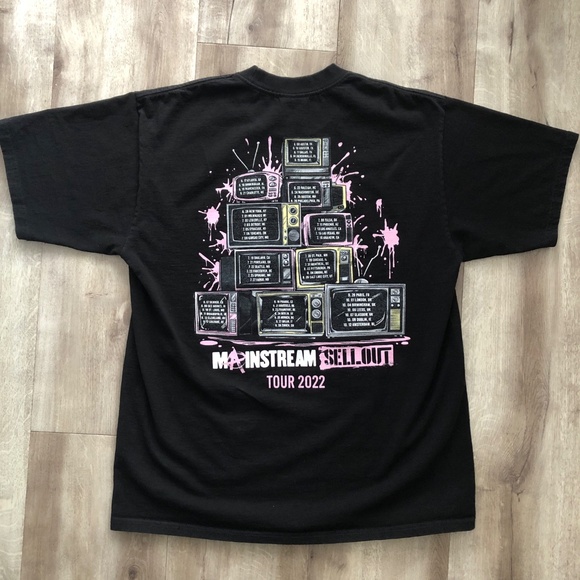 Machine Gun Kelly, T-Shirt, 2022, Mainstream Sellout Tour, Concert, Tshirt, XL - Picture 6 of 9
